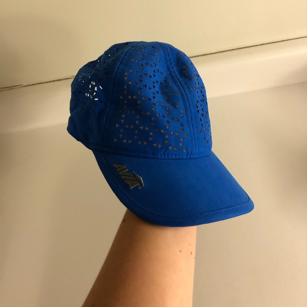 Avia Blue Lazer Cut Athletic Baseball Cap Hat